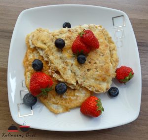 Omlet z białek i płatków owsianych 5