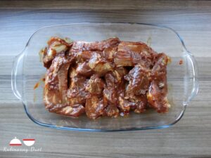 Żeberka w marynacie miodowo musztardowej 74