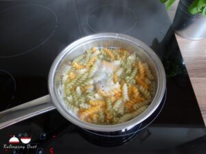 Makaron z sosem serowym 45