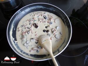 Makaron z sosem serowym 46