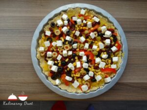 Tarta dyniowa z fetą 10