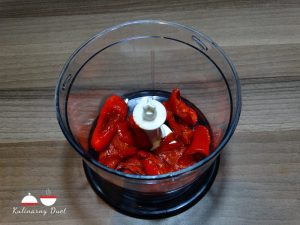 Pasta z papryki i suszonych pomidorów 9