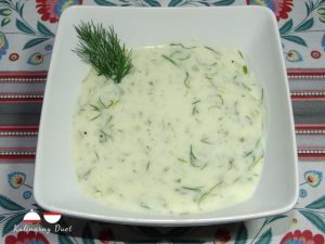 Sos chrzanowo-koperkowy 11